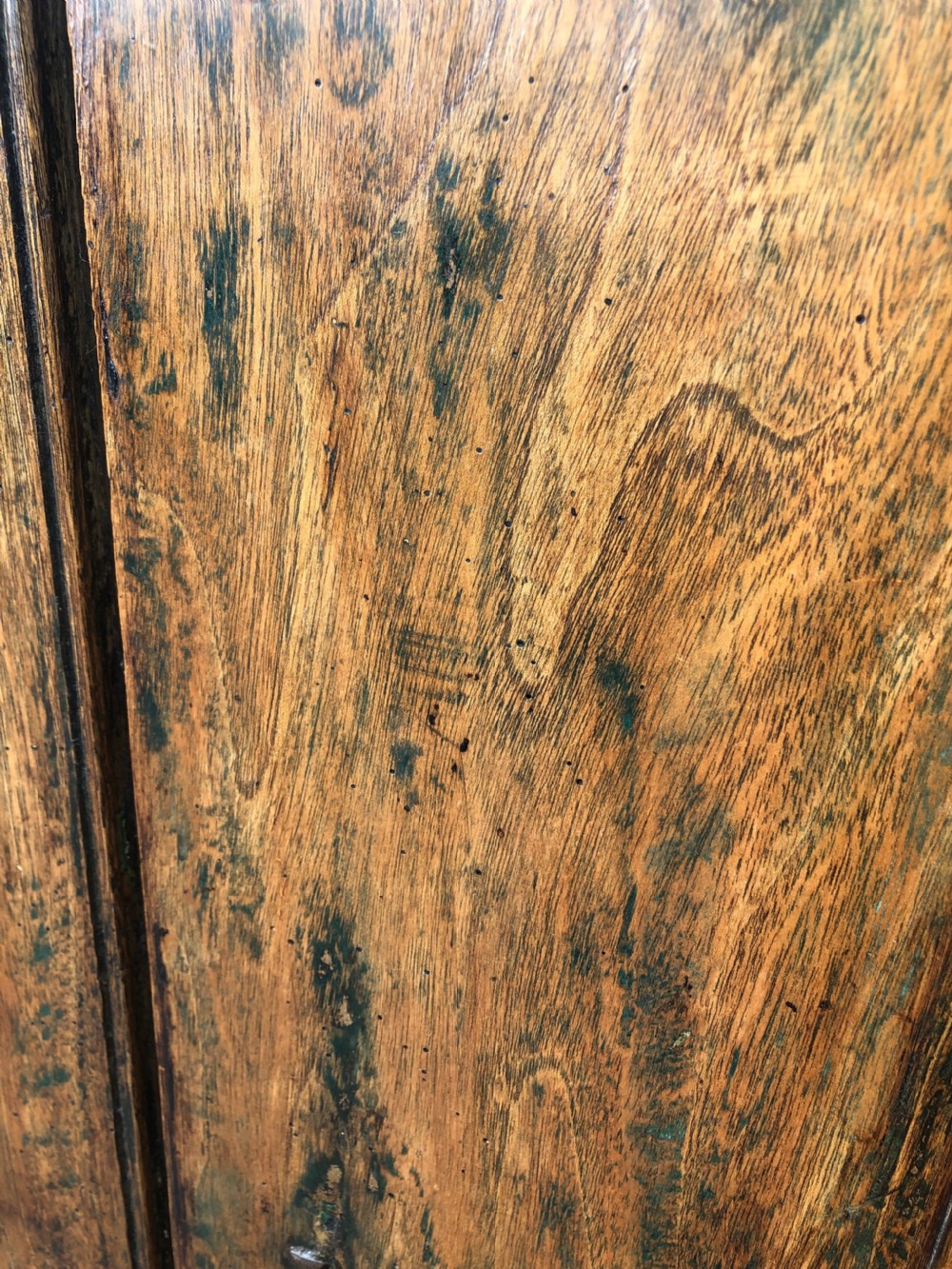 Antique Westcountry Elm Curved Settle View XXII