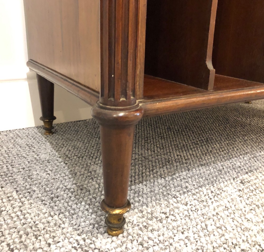Large Antique Mahogany Music Cabinet View XVI
