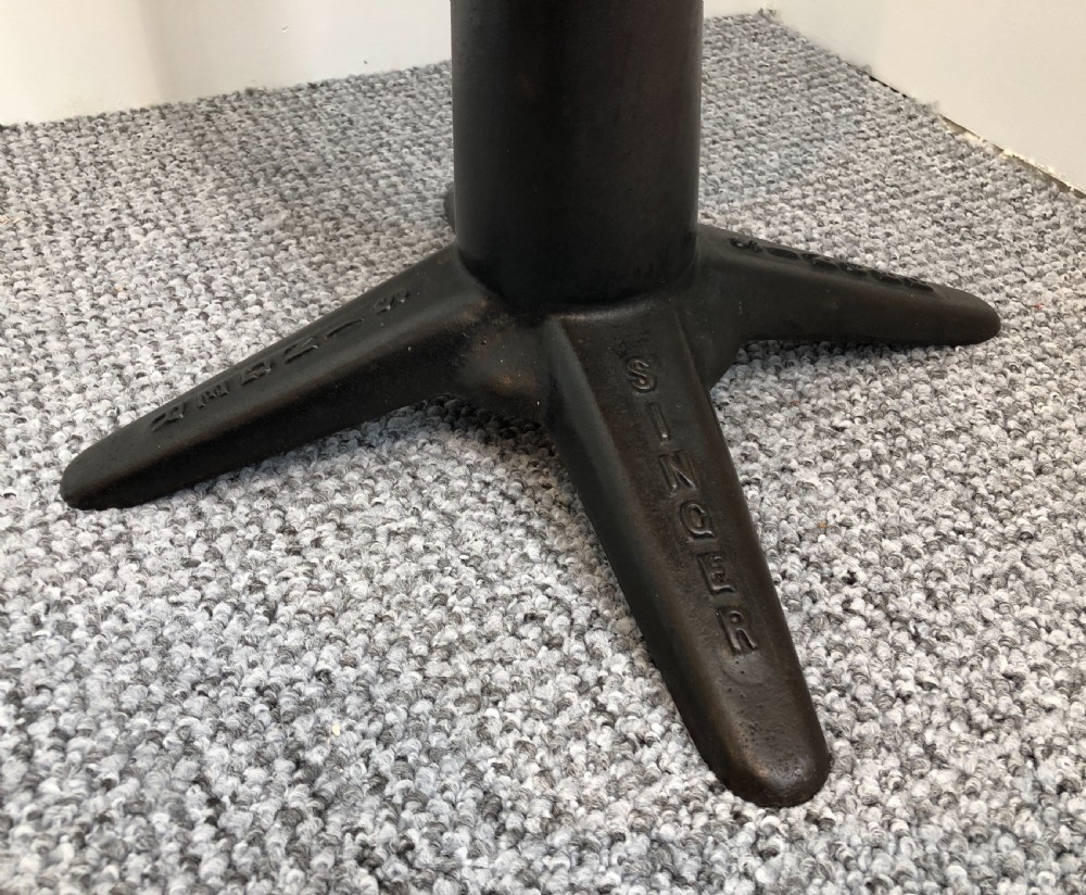Original Antique Singer Sewing Machinists Stool View V