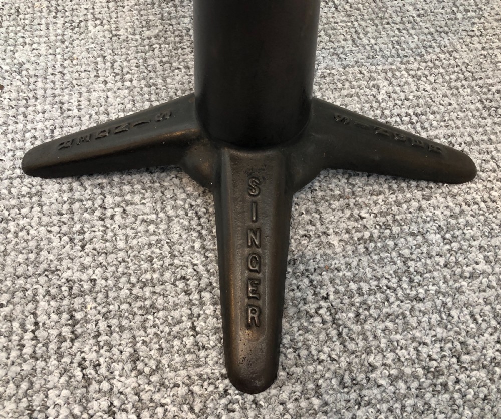 Original Antique Singer Sewing Machinists Stool View VII