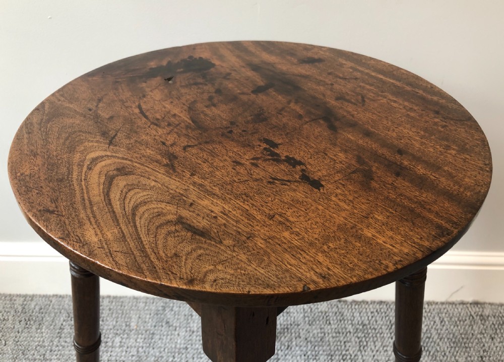 Antique Regency Mahogany Lamp Table  View VII