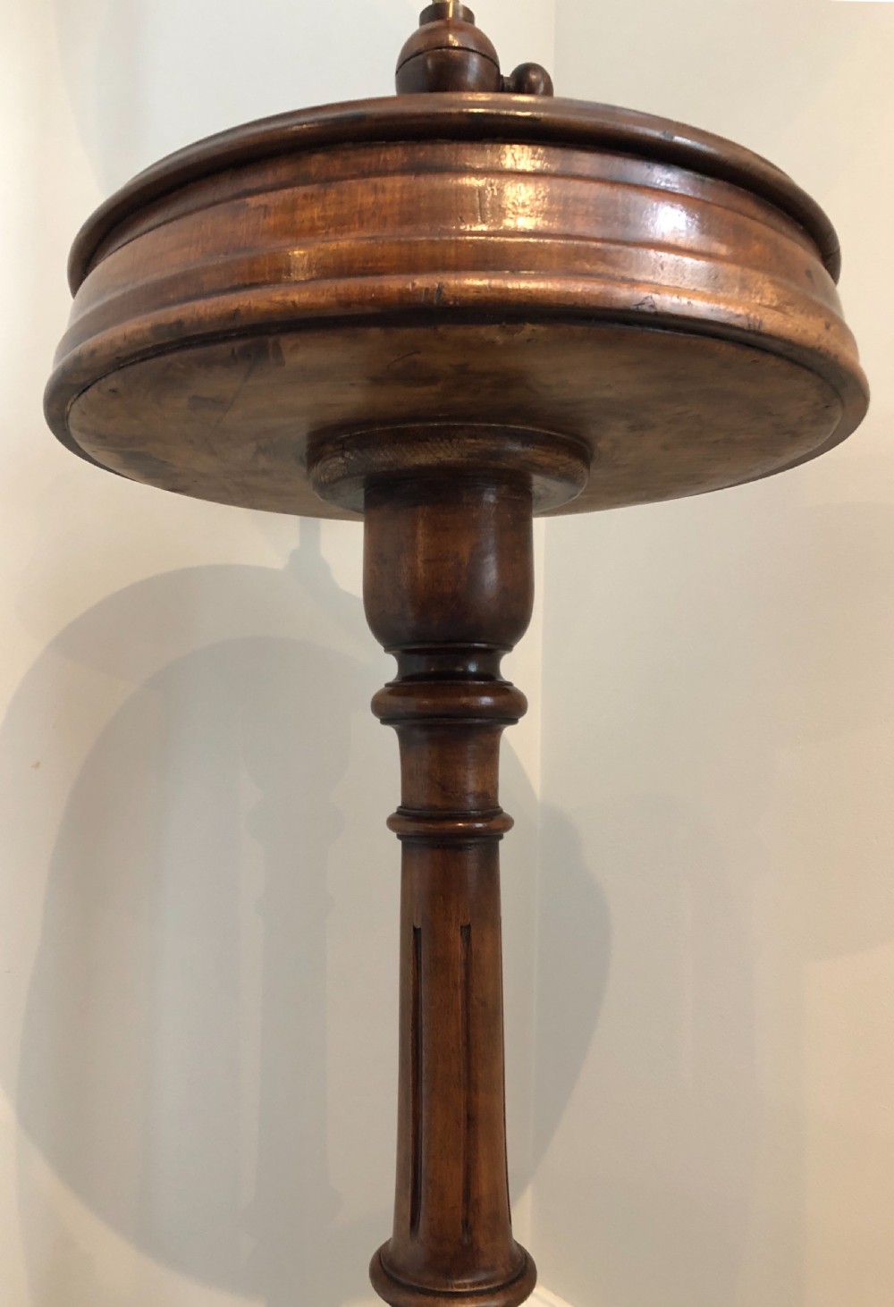 Antique Victorian Shaving Stand and Mirror View V
