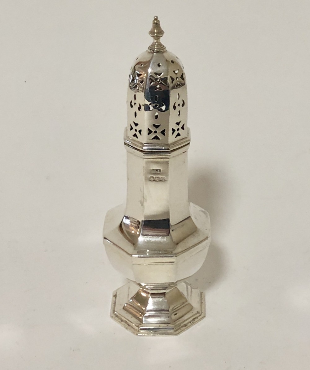 Antique Solid Sterling Silver Sugar Caster 1925