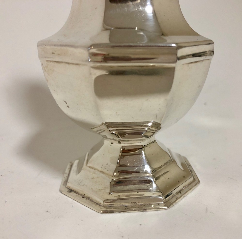 Antique Solid Sterling Silver Sugar Caster 1925 View IV