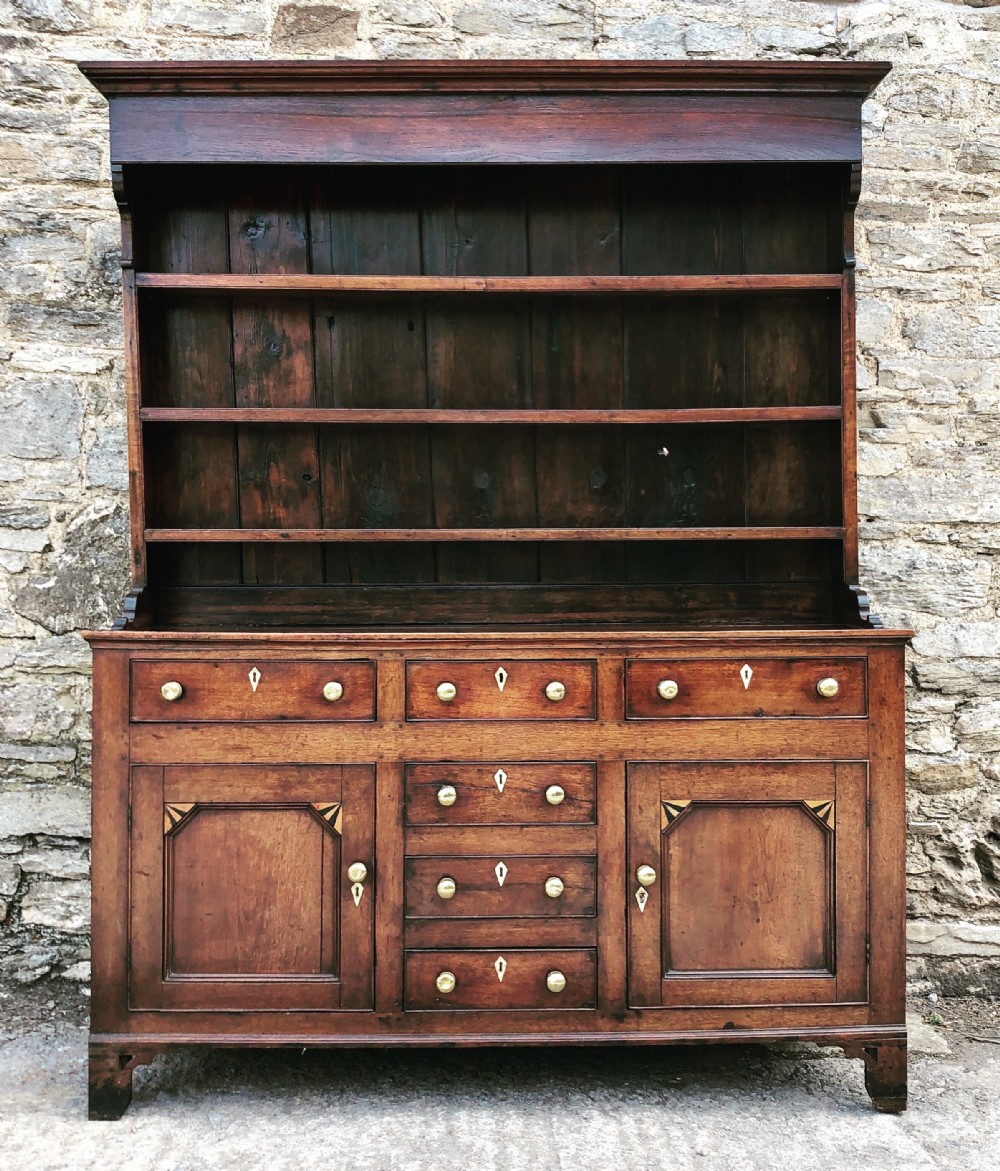 Antique Georgian Welsh Oak Dresser
