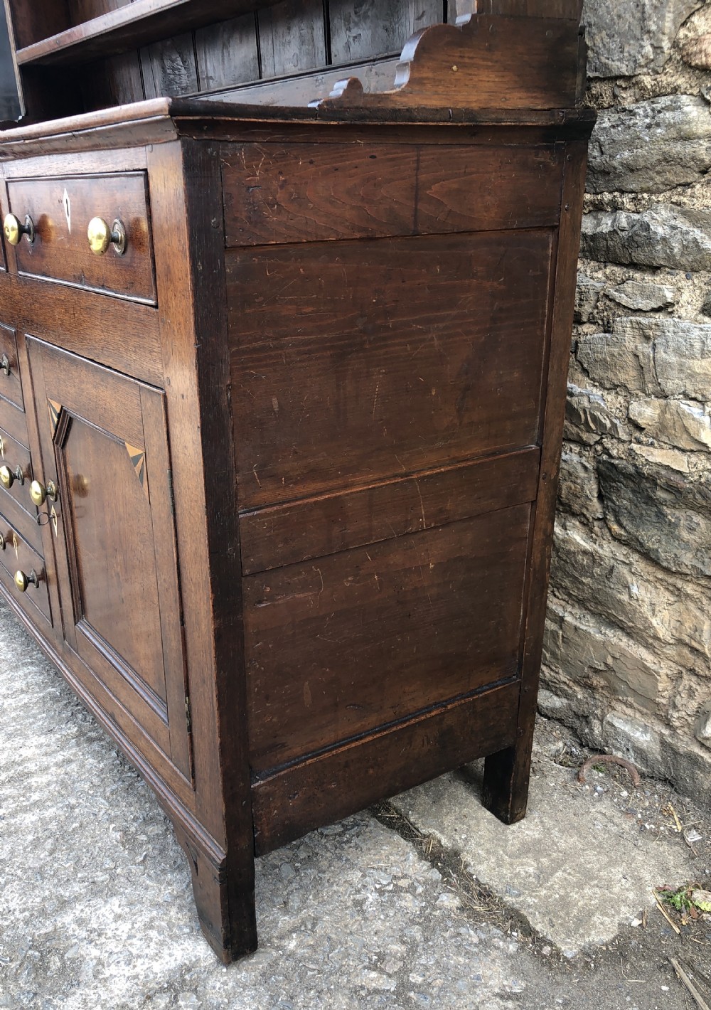 Antique Georgian Welsh Oak Dresser View IV