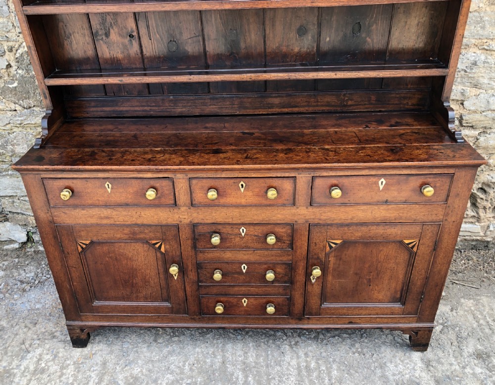 Antique Georgian Welsh Oak Dresser View VIII