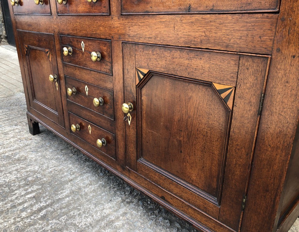 Antique Georgian Welsh Oak Dresser View IX