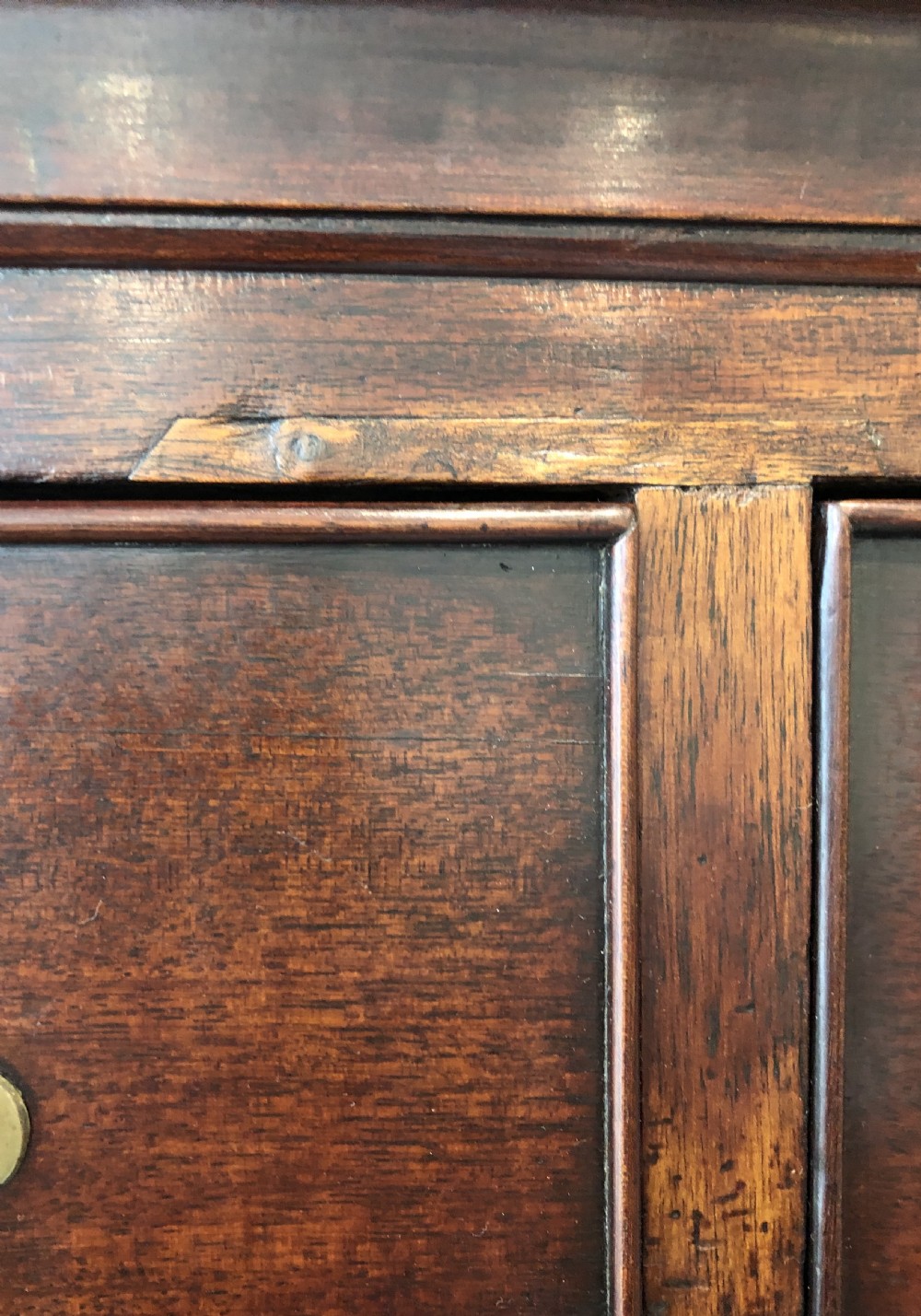 Antique Georgian Mahogany Chest on Chest with Brushing Slide View XIV