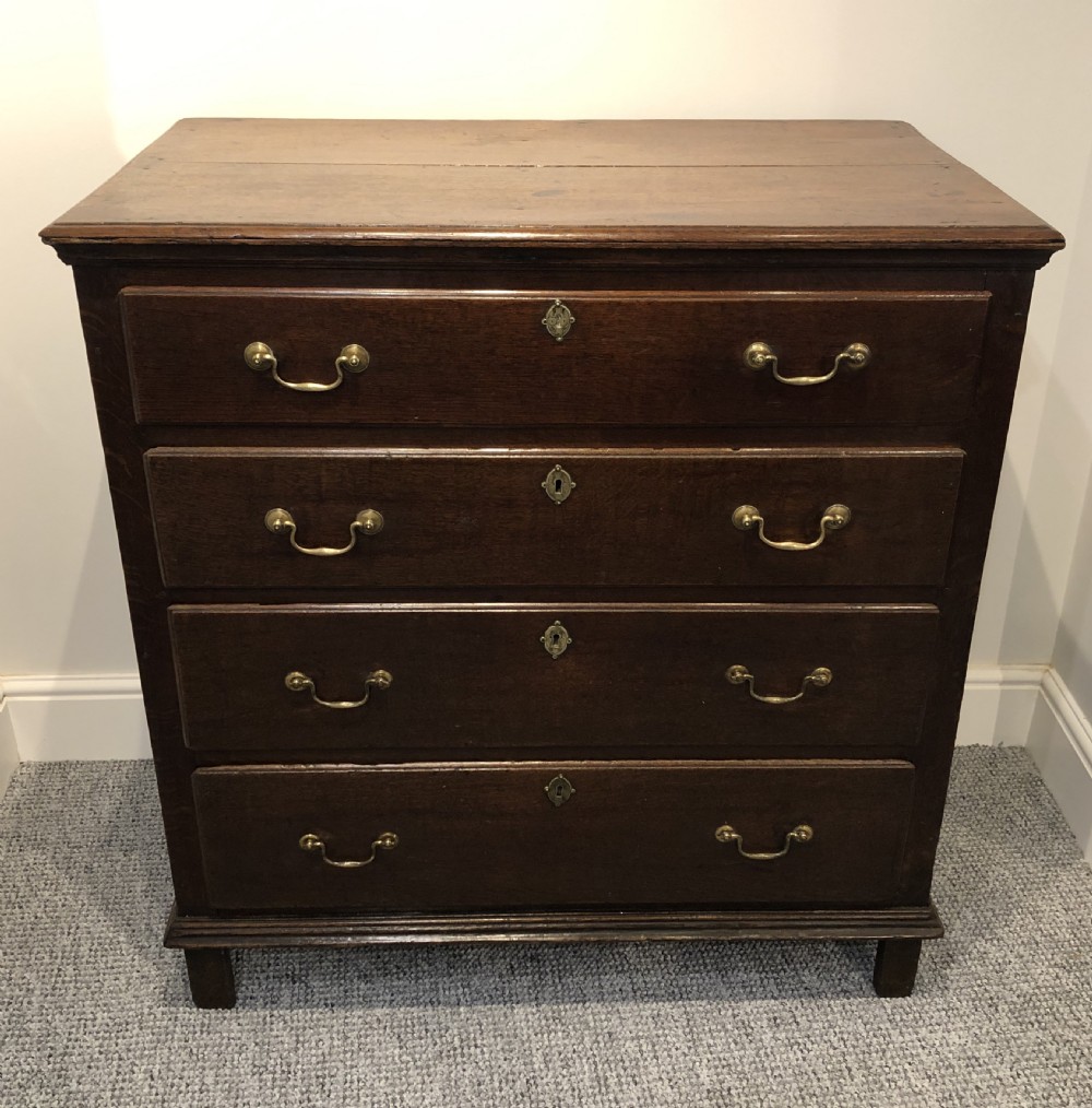 Antique 18th Century Oak Chest of Drawers View III