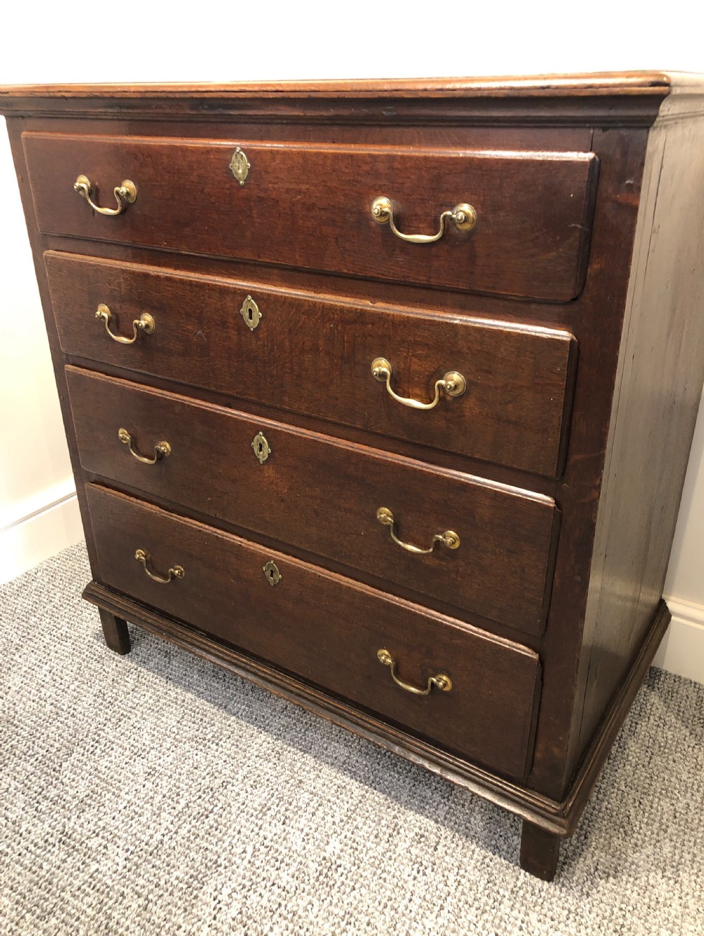 Antique 18th Century Oak Chest of Drawers View VII