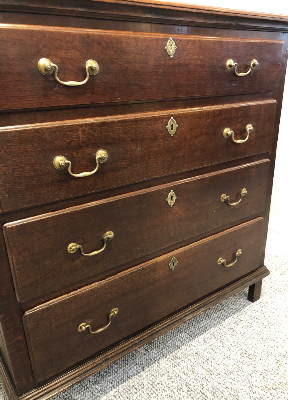 Antique 18th Century Oak Chest of Drawers View XI