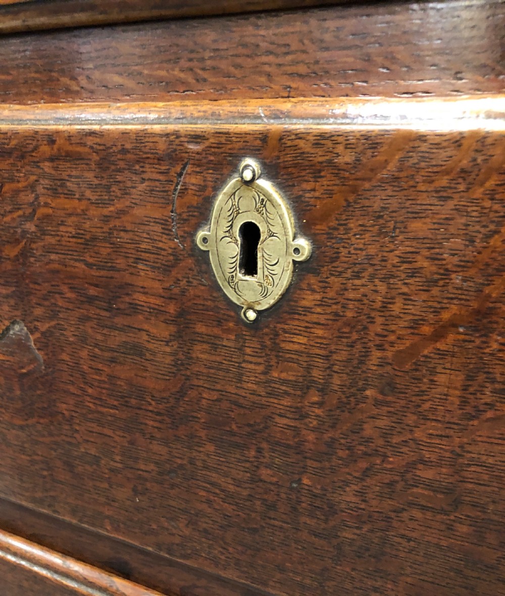 Antique 18th Century Oak Chest of Drawers View XII