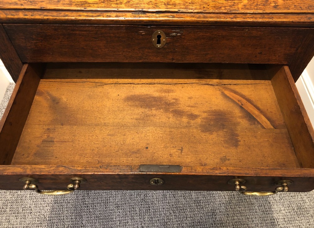 Antique Georgian 18th Century Oak Clerks Desk View VII