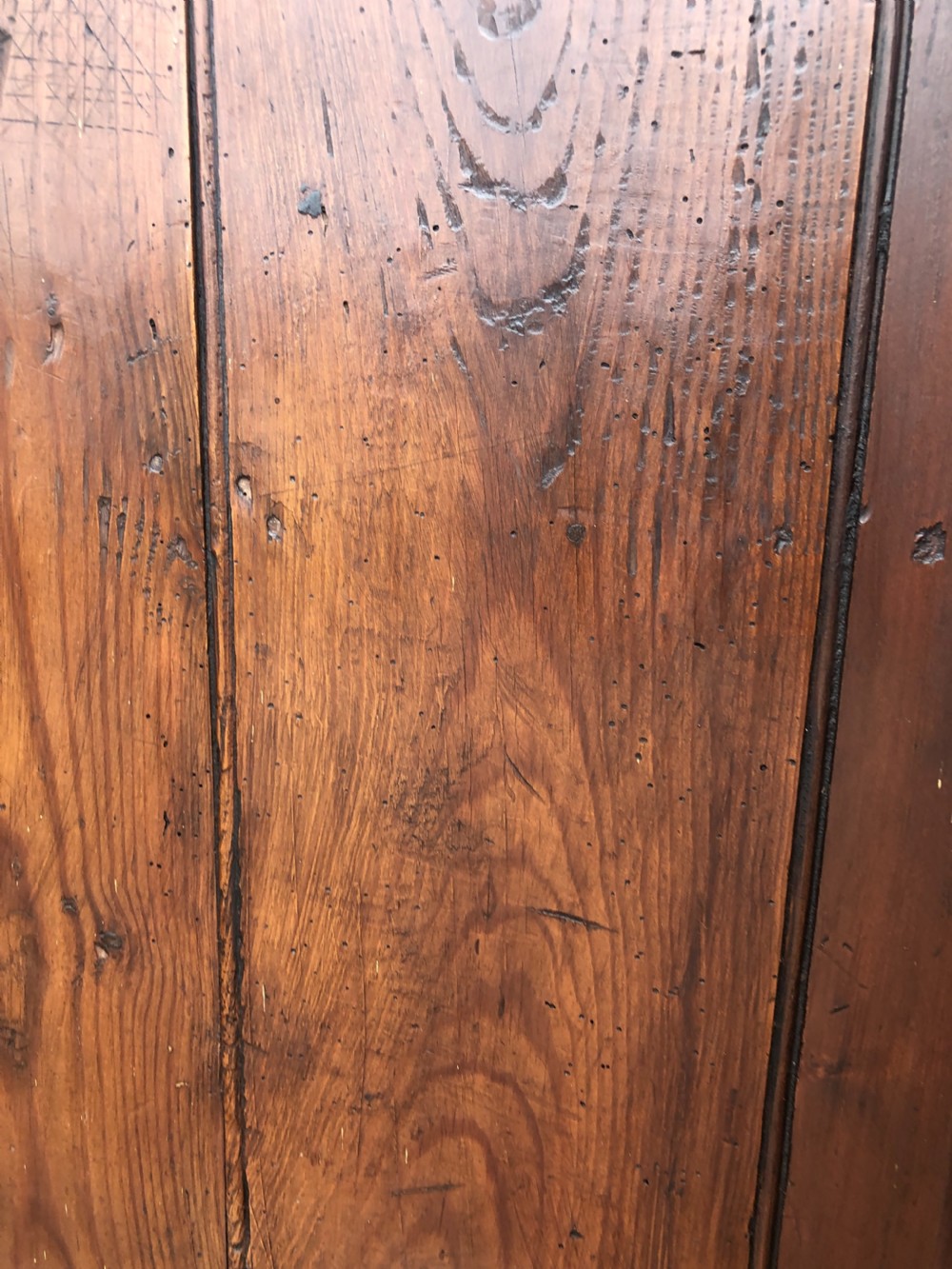 Antique Oak and Pine High Back Westcountry Tavern Settle  View XXI