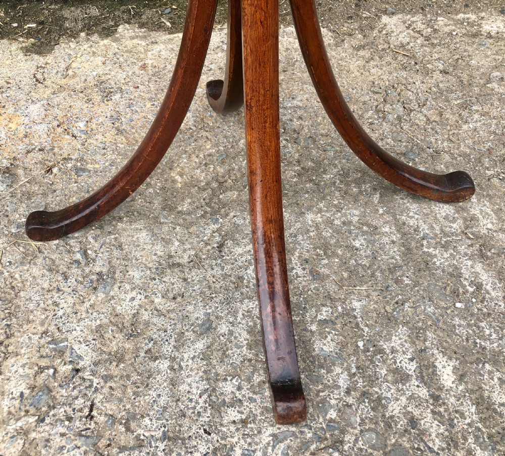 Antique Oval Mahogany Arts and Crafts Table Liberty Style  View VI
