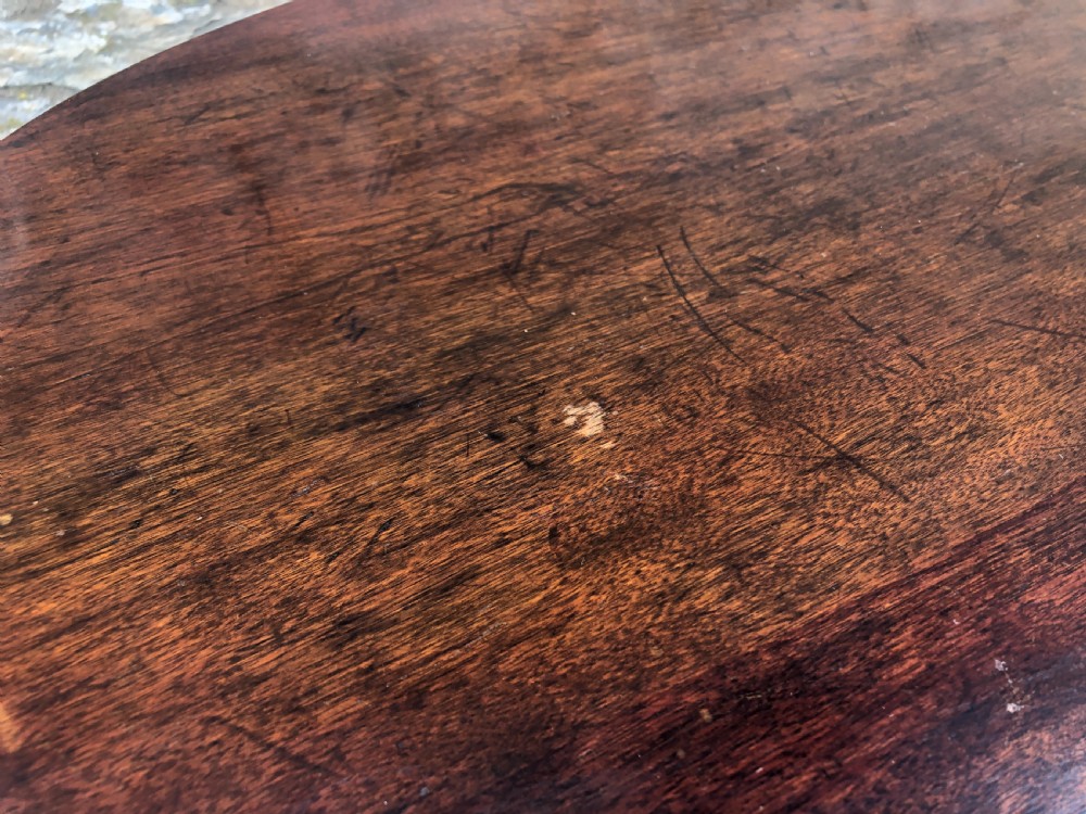 Antique Oval Mahogany Arts and Crafts Table Liberty Style  View XVII
