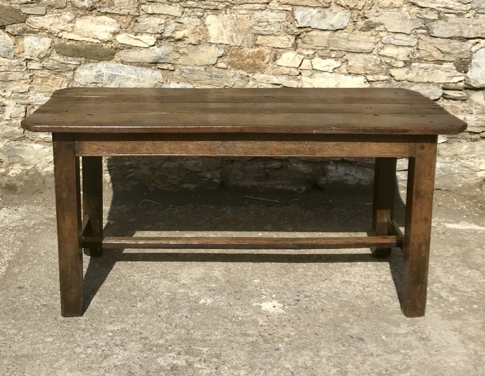 Antique Oak Farmhouse Table 