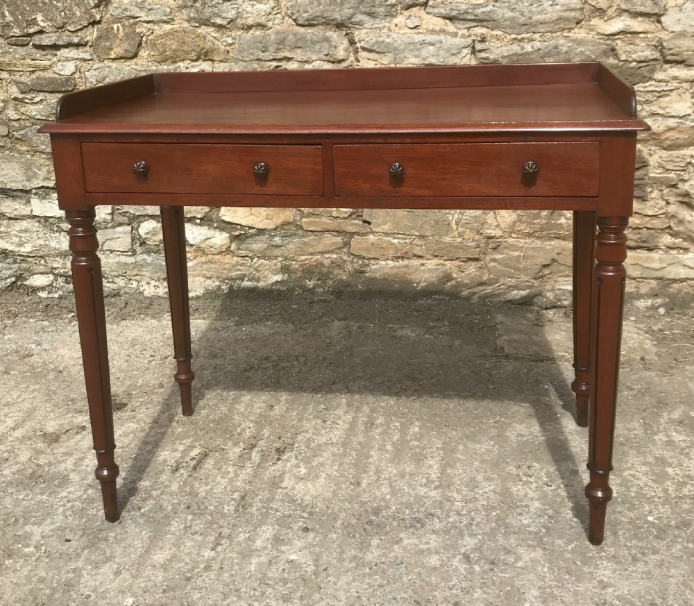 Regency Mahogany Side Table by James Winter View II