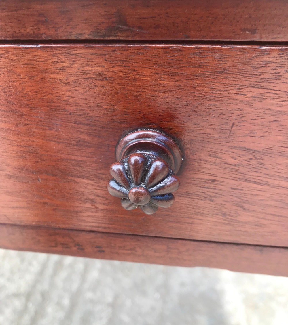 Regency Mahogany Side Table by James Winter View VIII