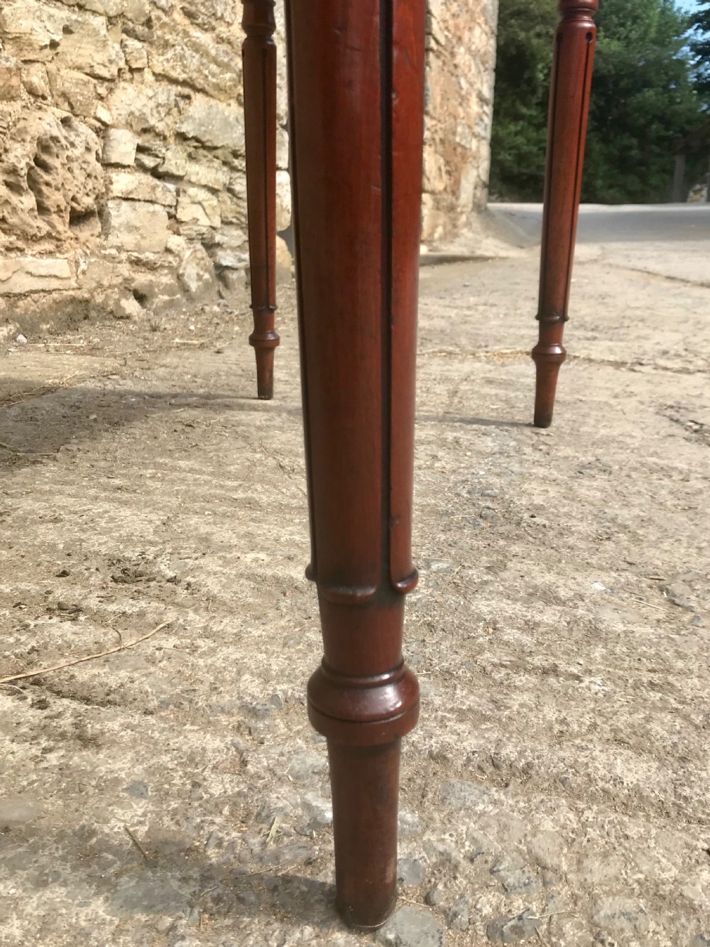 Regency Mahogany Side Table by James Winter View X