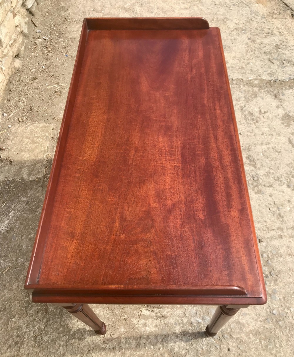 Regency Mahogany Side Table by James Winter View XI