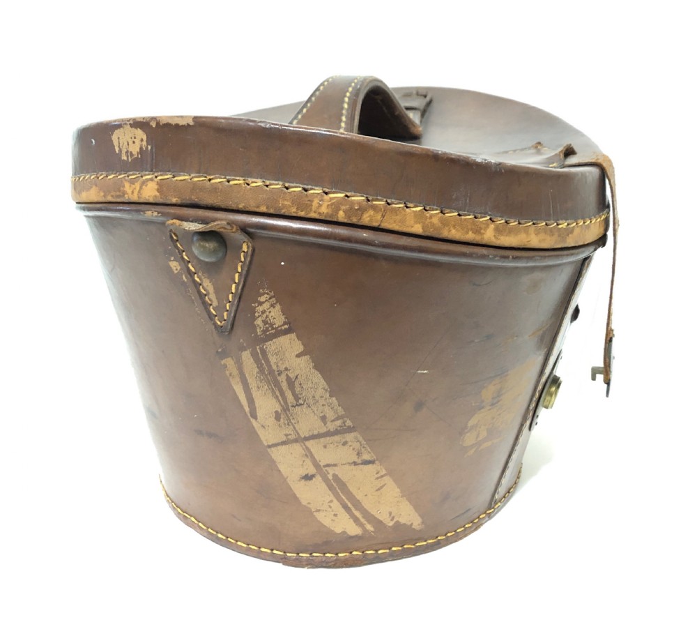 Antique Silk Top Hat in Leather Case View III