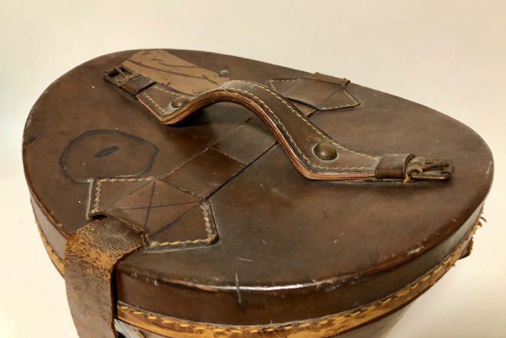 Antique Silk Top Hat in Leather Case View XVII