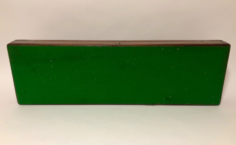 Antique Mahogany and Brass Bound Royal Marines Gun Case View XI