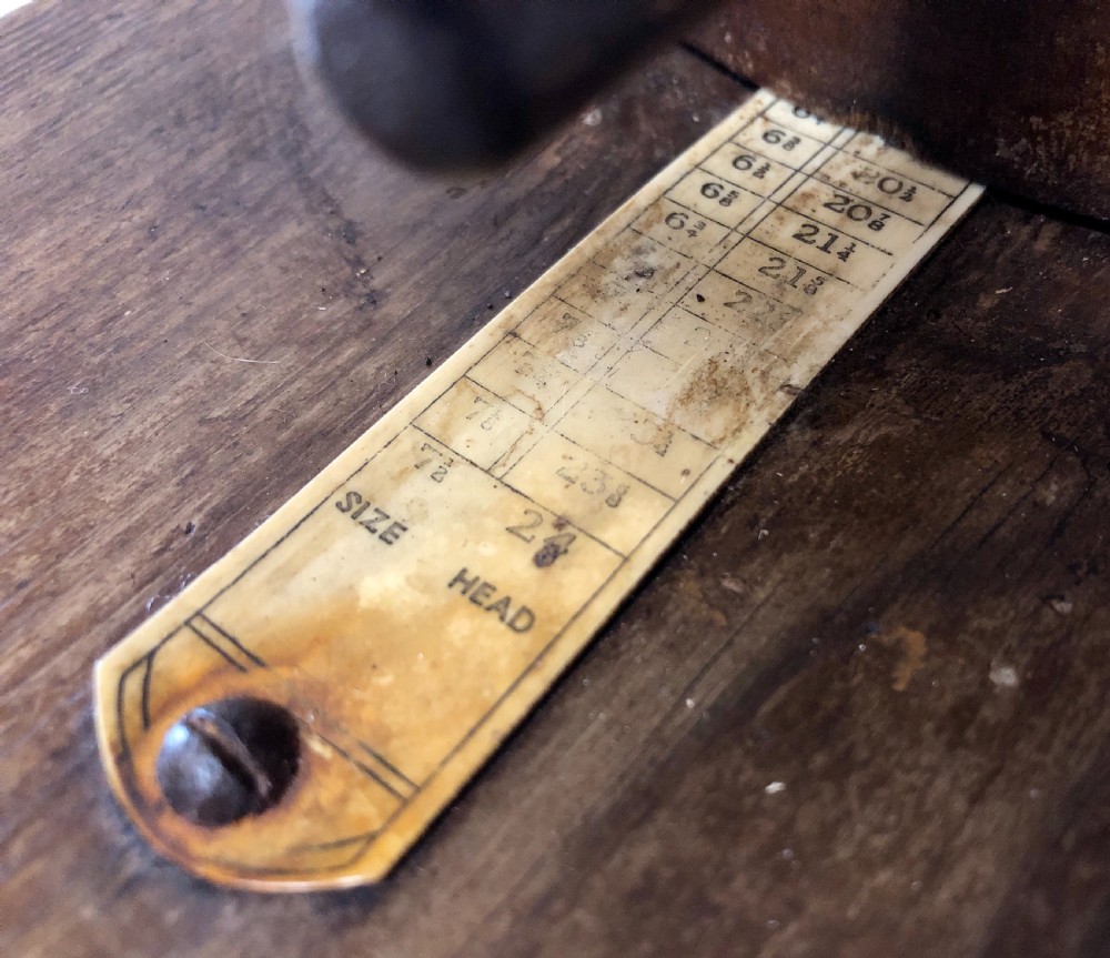 Antique Millinery Adjustable Hat Stretcher Block View VI