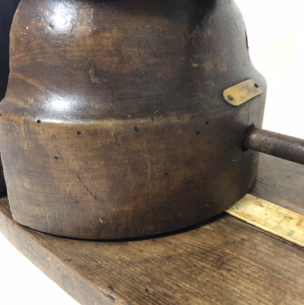 Antique Millinery Adjustable Hat Stretcher Block View XIII
