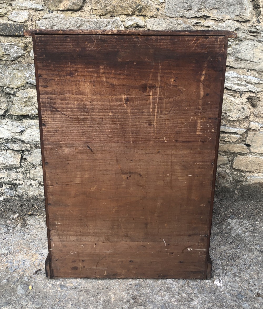 Large Antique Tabletop Wellington Collectors Specimen Chest View X