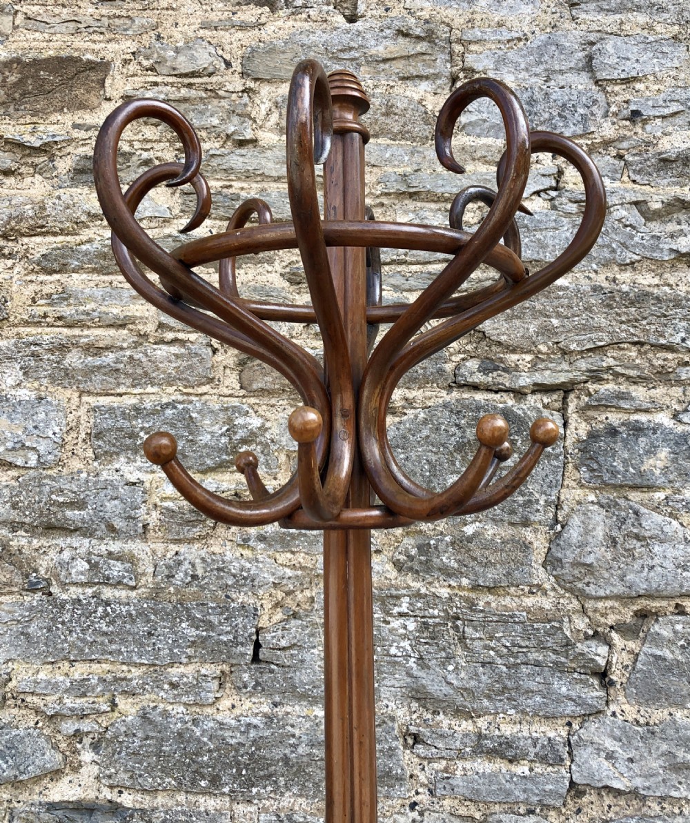 Large Vintage Bentwood Hat and Coat Stand View III