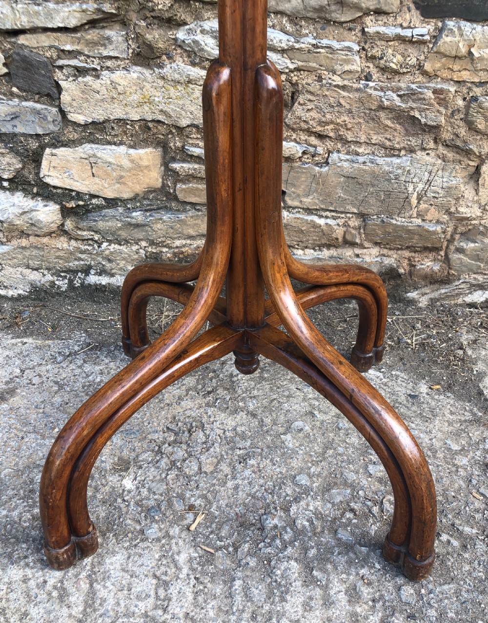 Large Vintage Bentwood Hat and Coat Stand View IV