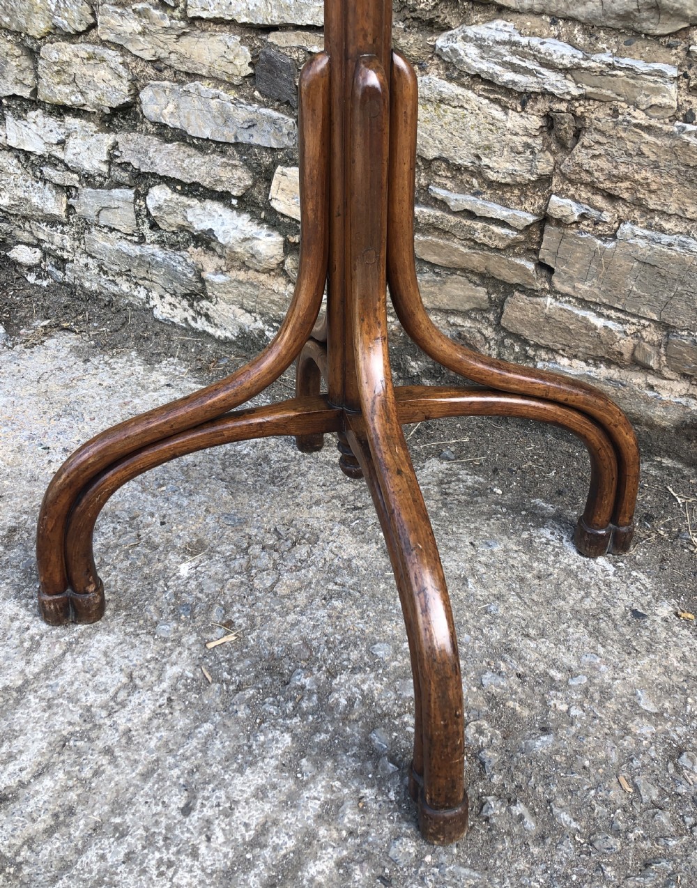 Large Vintage Bentwood Hat and Coat Stand View V
