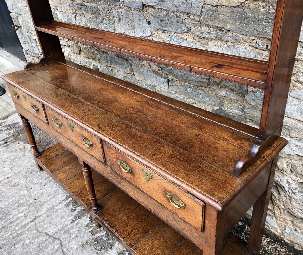 Georgian Oak Potboard Dresser View XXII