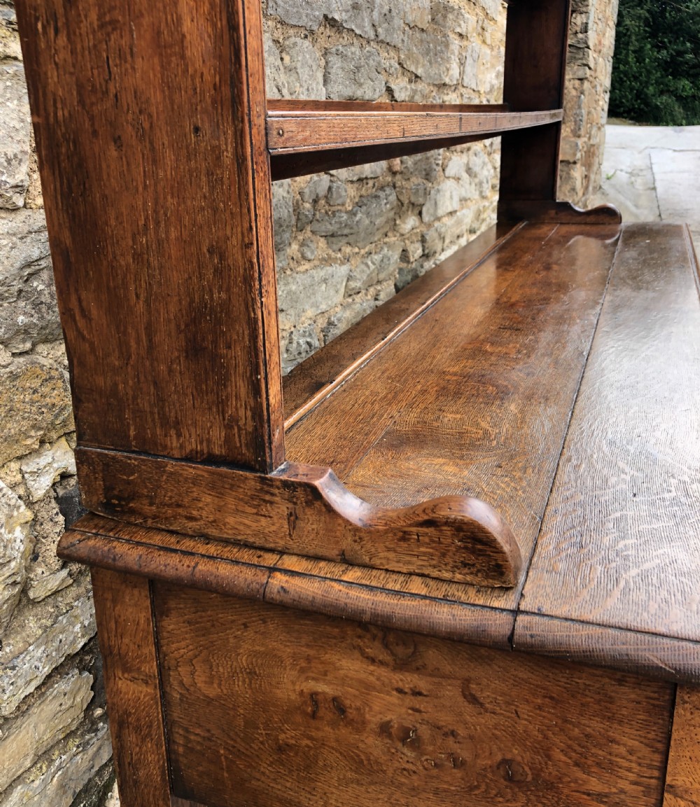 Georgian Oak Potboard Dresser View XXIV