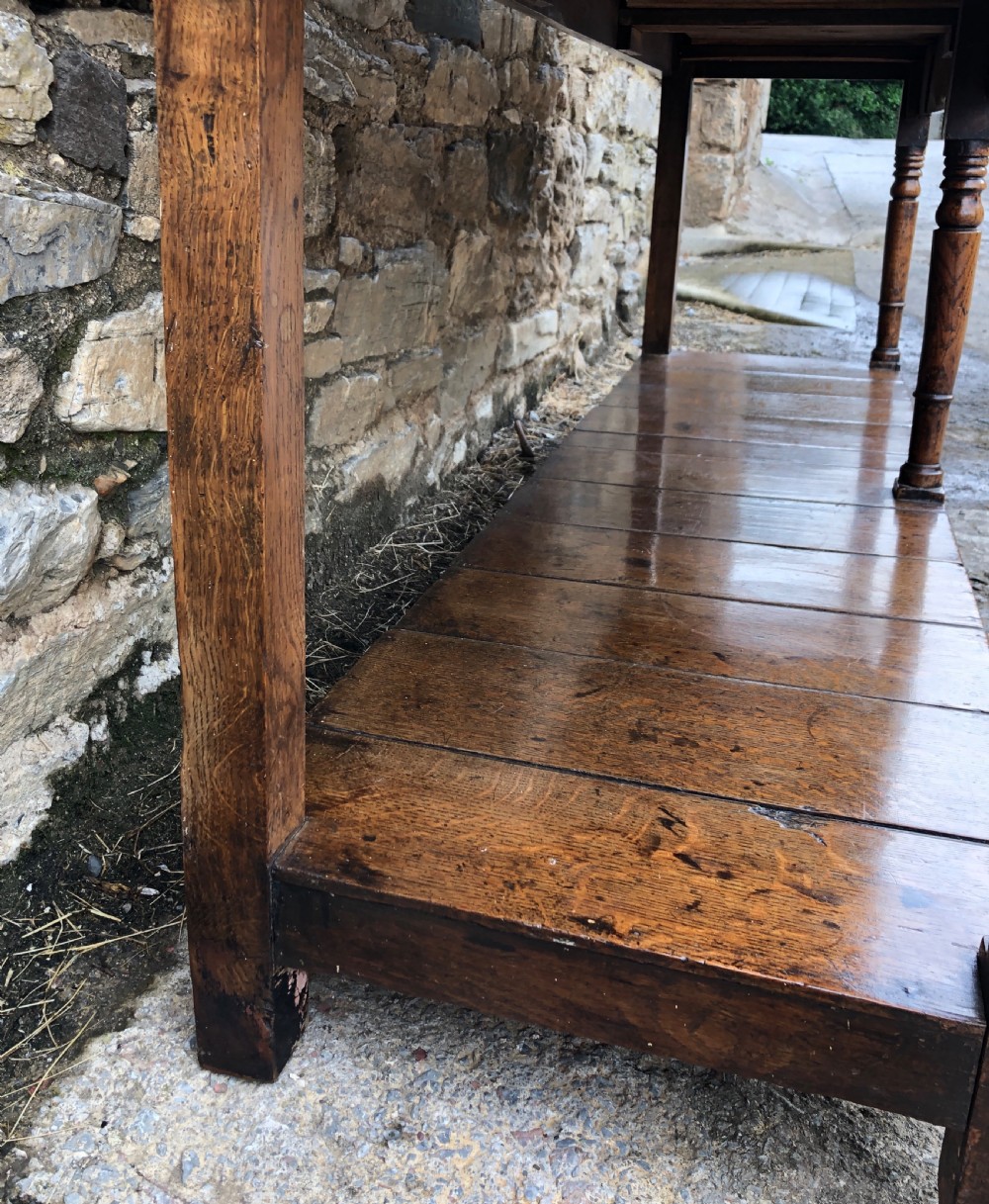 Georgian Oak Potboard Dresser View XXVI