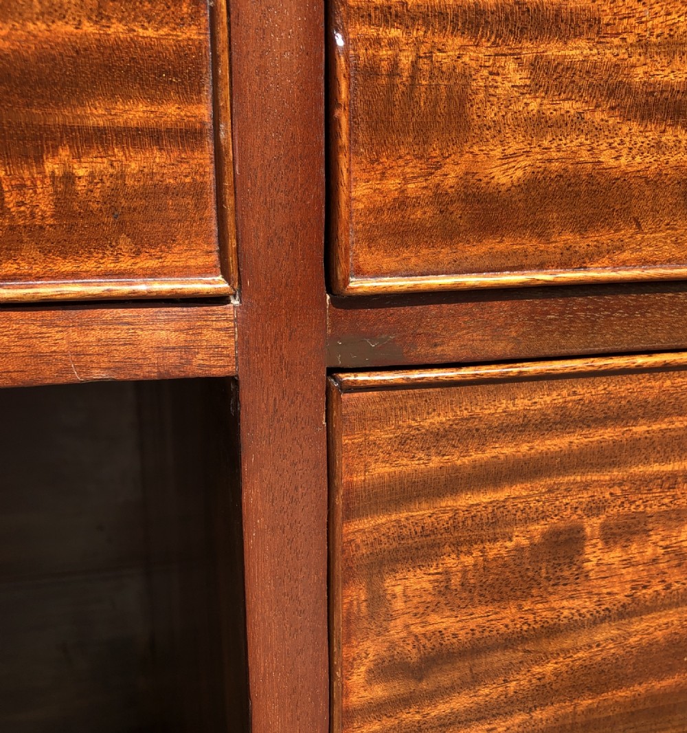 Large Antique Victorian Mahogany Desk View XI