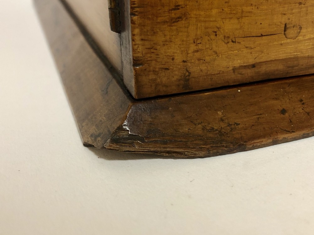 Antique Oak Desktop Stationery Cabinet View XV
