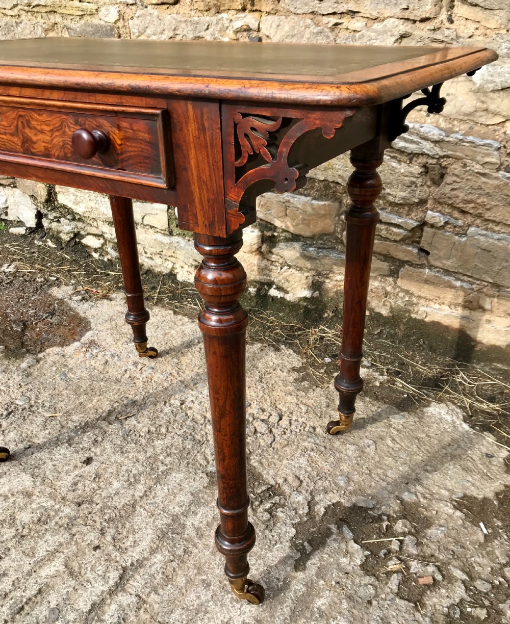 Antique Victorian Writing Table  View IV