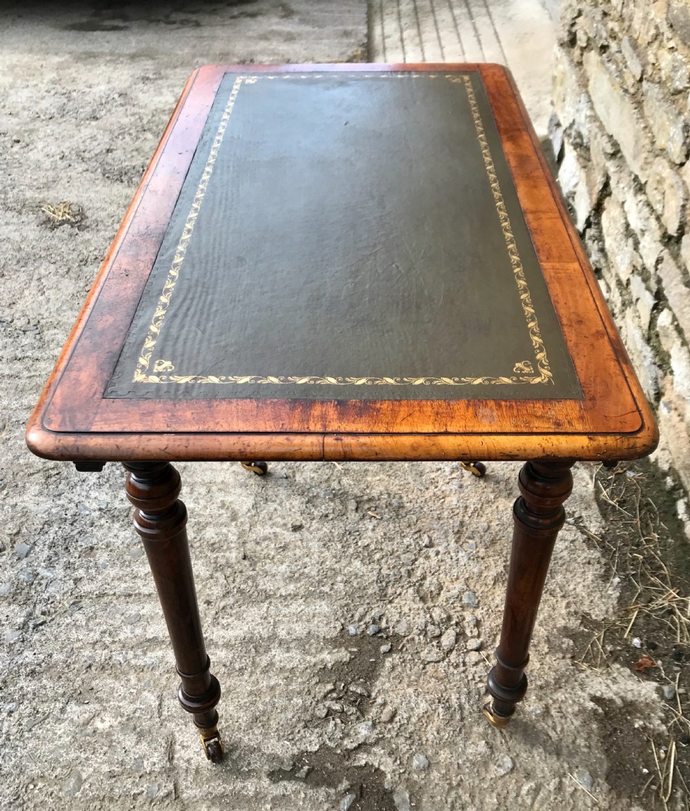 Antique Victorian Writing Table  View VII