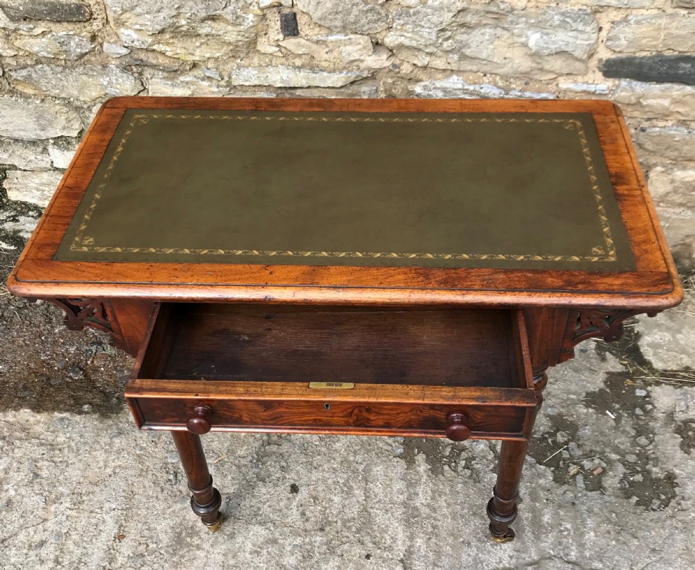 Antique Victorian Writing Table  View IX