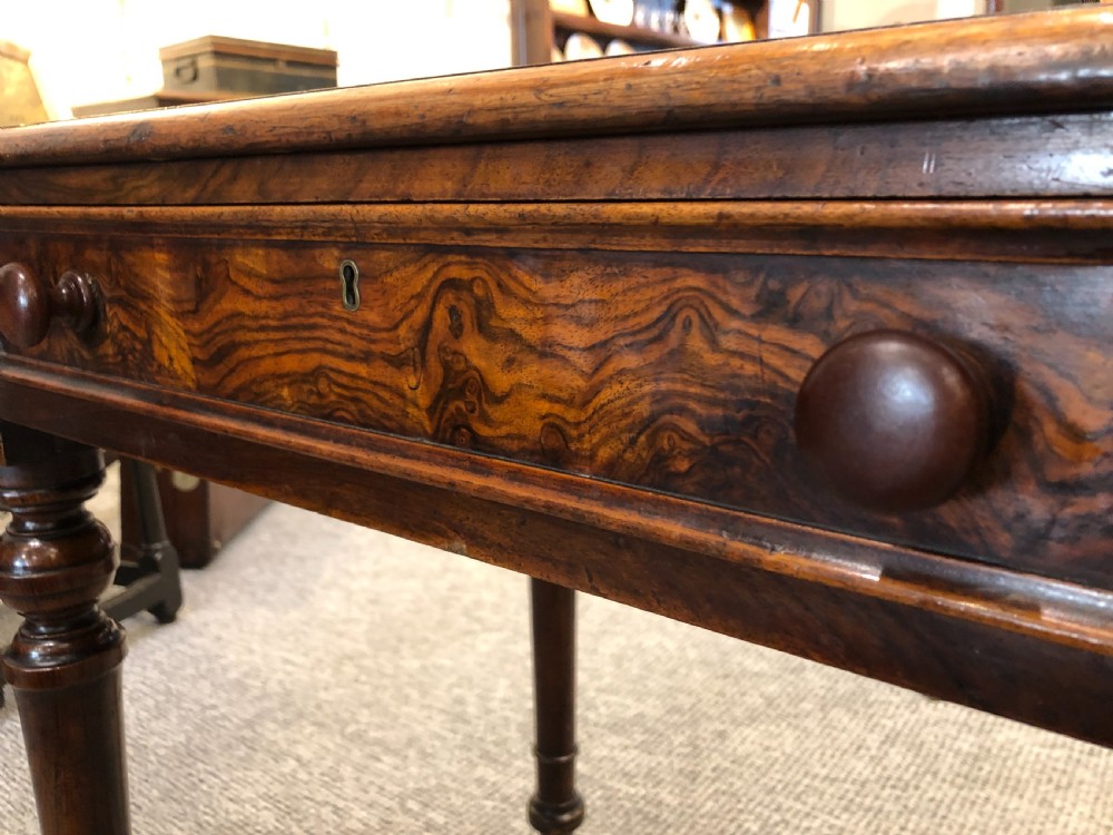 Antique Victorian Writing Table  View XI