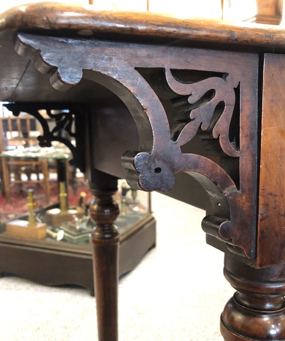 Antique Victorian Writing Table  View XIII