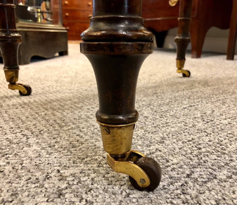 Antique Victorian Writing Table  View XV