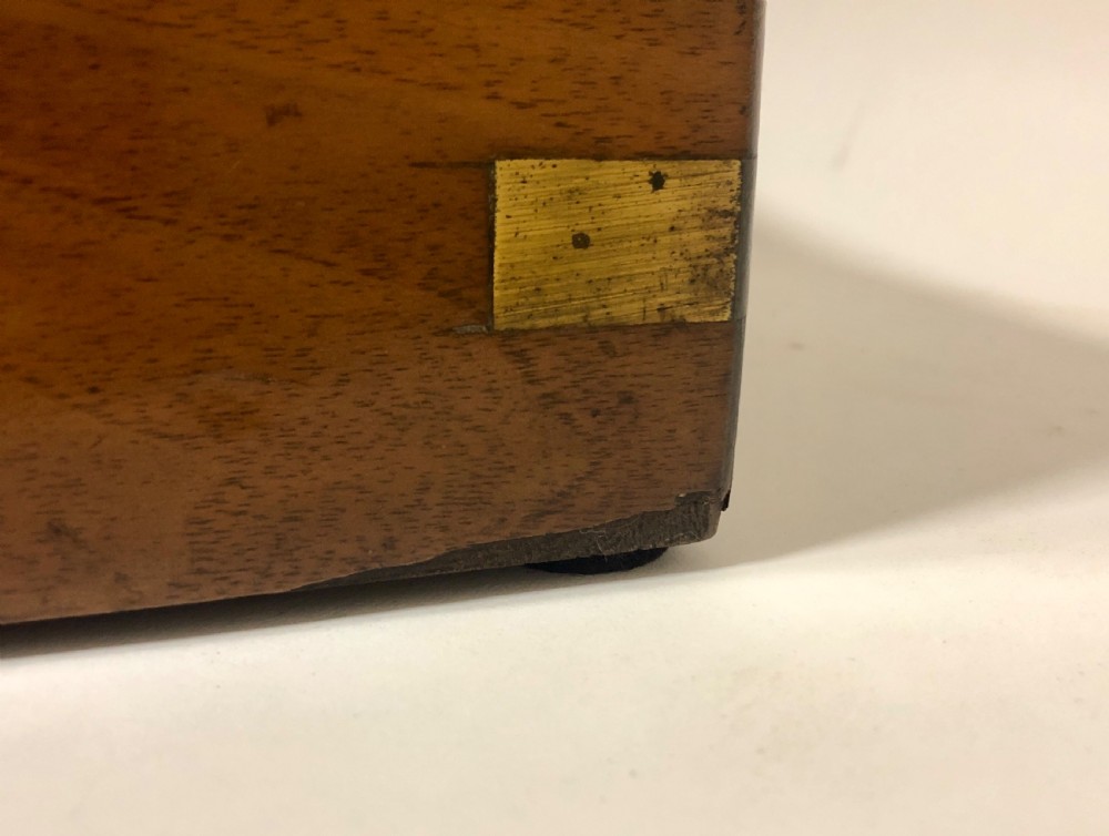 Antique Victorian Burr Walnut Writing Slope Box View XVI