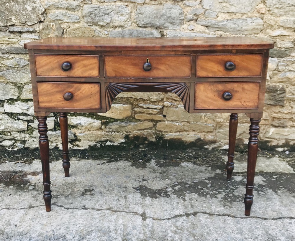 Antique Regency Mahogany Side Table