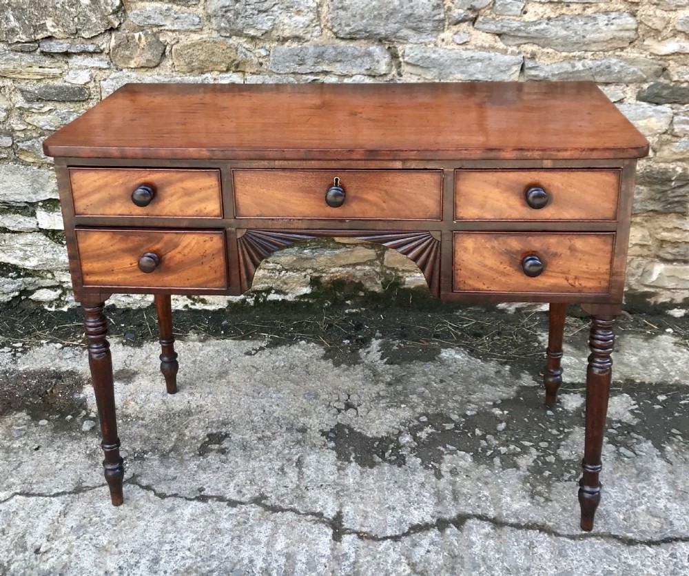Antique Regency Mahogany Side Table View II