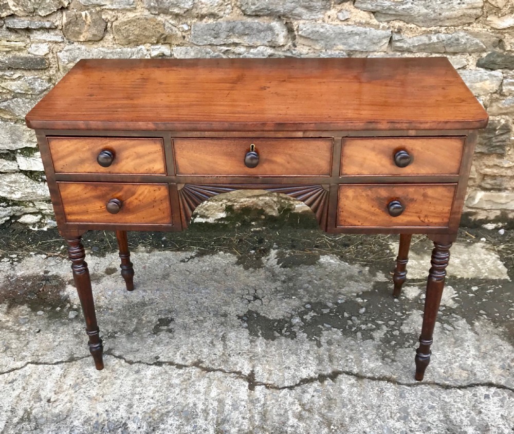 Antique Regency Mahogany Side Table View V